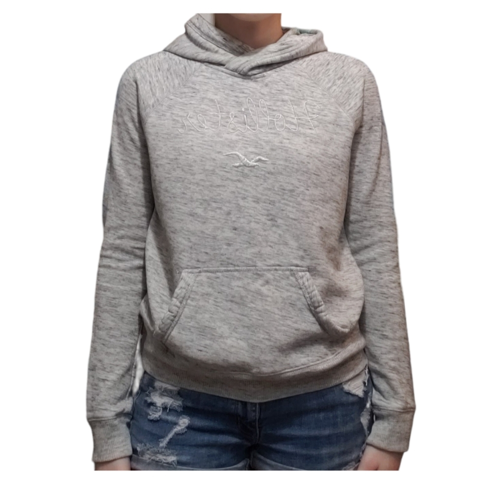 Hollister california size small gray hoodie